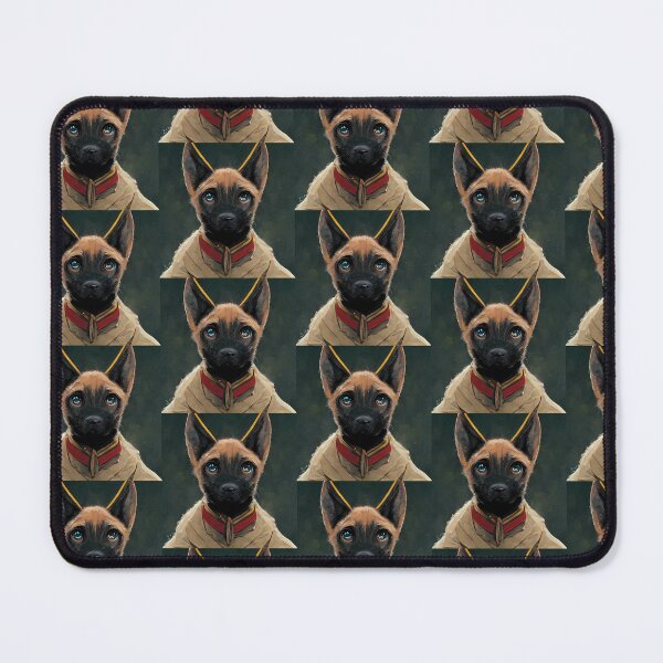 Item preview, Belgian Malinois Puppy Anime Galactic Warrior Dog Gift designed and sold by Malinois Drive.