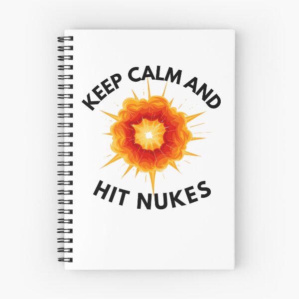Item preview, Keep Calm And Hit Nukes designed and sold by OneDayCollected.