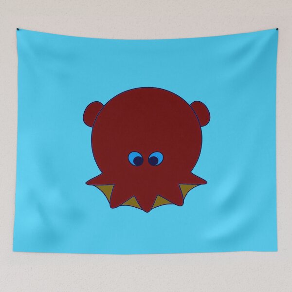 Item preview, A cartoonish round vampire squid I designed and sold by BrachiaST.