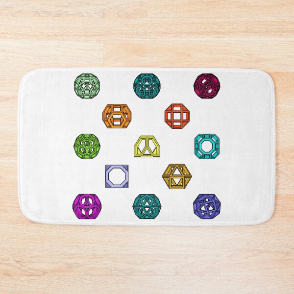 Item preview, gmtrx Lawal v2 Skeletal Archimedean Solids color matrix 1 designed and sold by Seni Lawal.