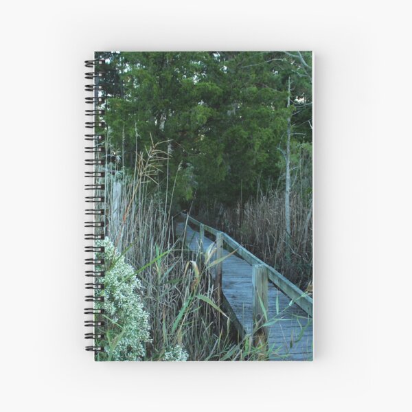 Leaving the dock Spiral Notebook