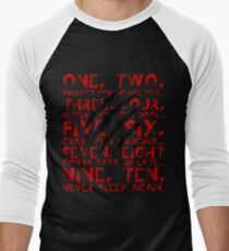 Never Sleep Again Men's Baseball ¾ T-Shirt