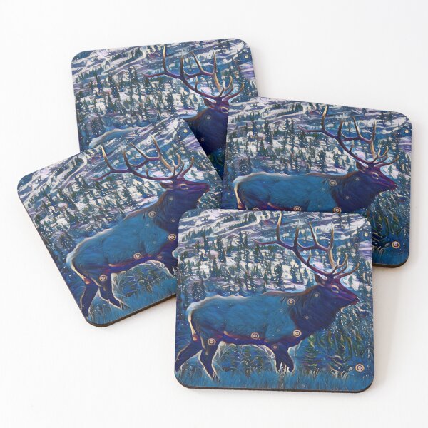 Item preview, Wild deer in forest designed and sold by MagiLand ⭐⭐⭐⭐⭐.