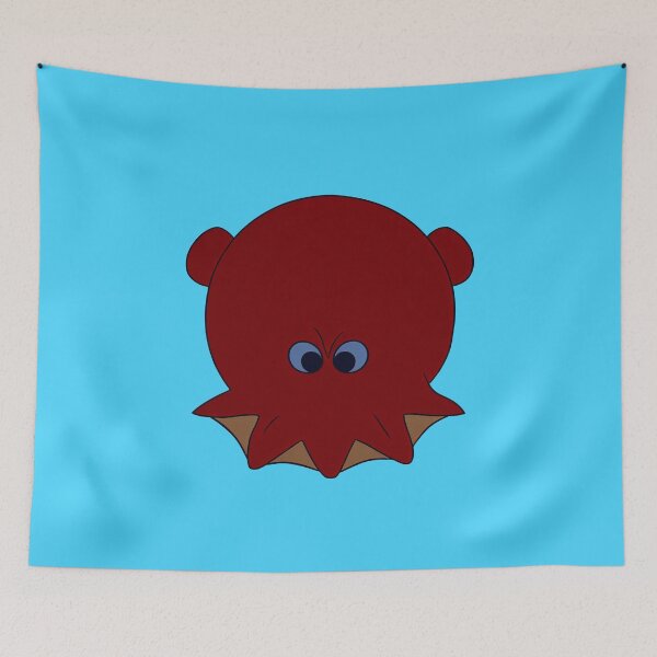 Item preview, A cartoonish round vampire squid III designed and sold by BrachiaST.