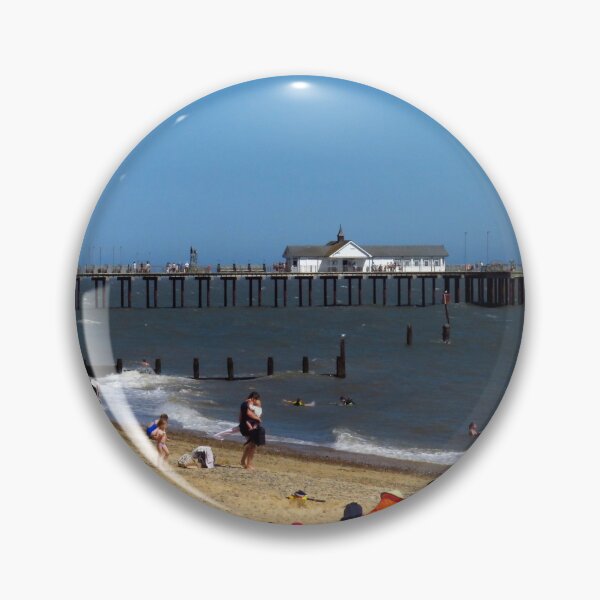 Item preview, Southwold Pier and Beach, Suffolk designed and sold by wiggyofipswich.