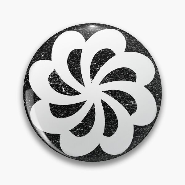 Armenian eternity symbol engraved button cover – Hay Zard