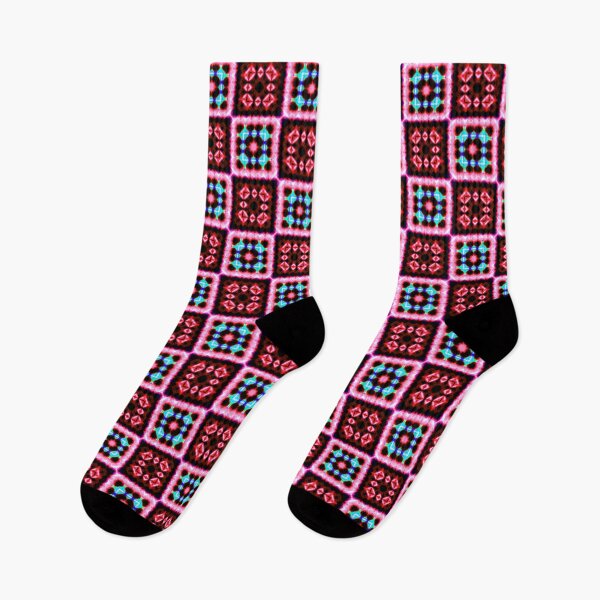 Item preview, The interesting lives of squares and borders in colorful motif design by Code03 designed and sold by Code03.