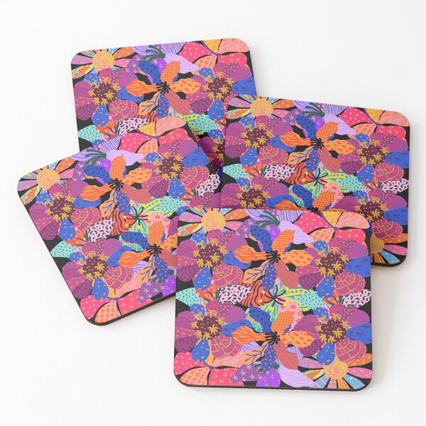 Item preview, Flowers patchwork designed and sold by Swobodzio.
