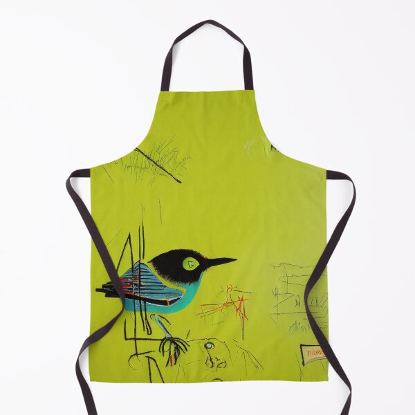 Item preview, Warbling White-Eye, pop-art poster designed and sold by Åveline Dvorak.