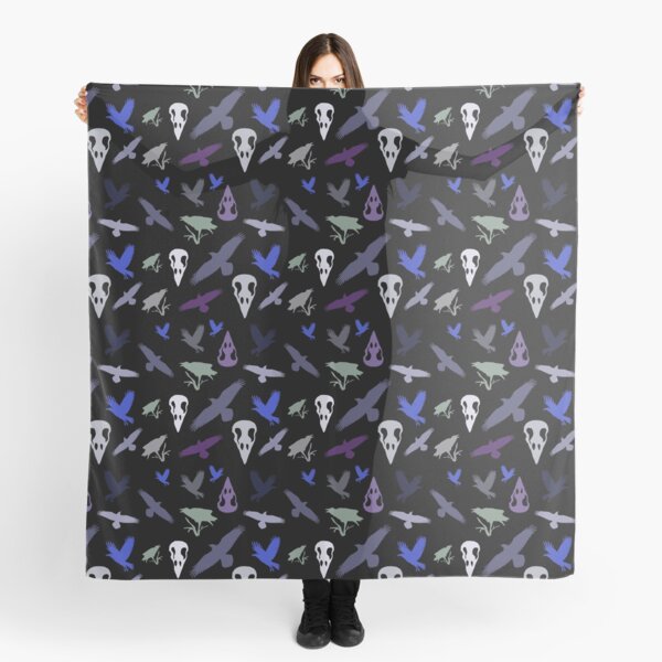 Raven halloween Scarf