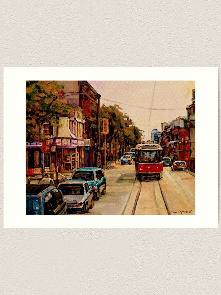 "PAINTINGS OF TORONTO TORONTO ART TORONTO CITY SCENE PAINTINGS TORONTO