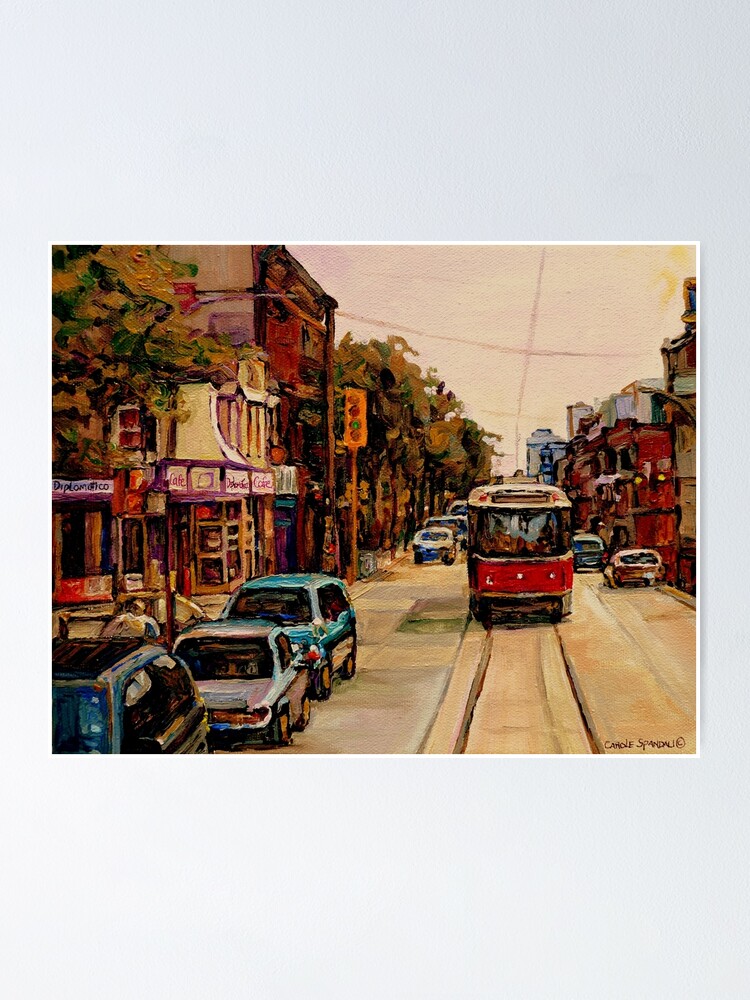 "PAINTINGS OF TORONTO TORONTO ART TORONTO CITY SCENE PAINTINGS TORONTO