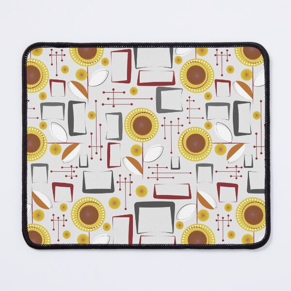 Item preview, Midcentury Flowers designed and sold by PerlaDesignArt.