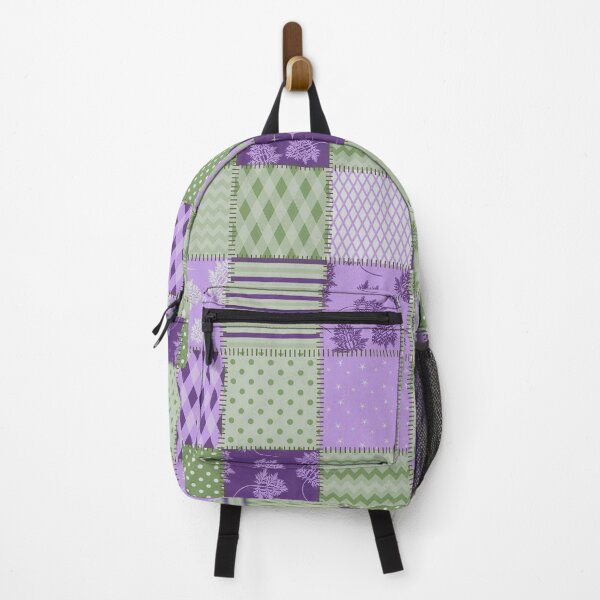 Item preview, Green and purple cool patchwork designed and sold by Belkacem Marouf.