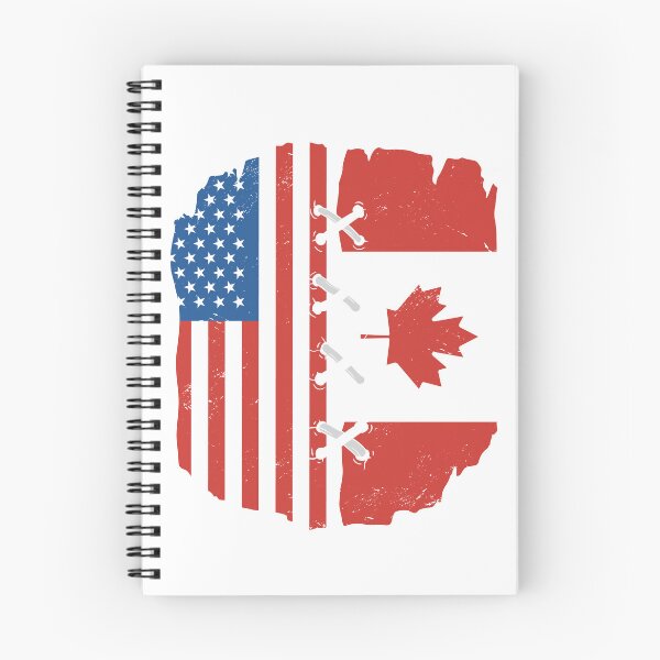 Artikelvorschau, Zusammengenähte Amerikanische und Kanadische Flagge entworfen und verkauft von Rob-Son.