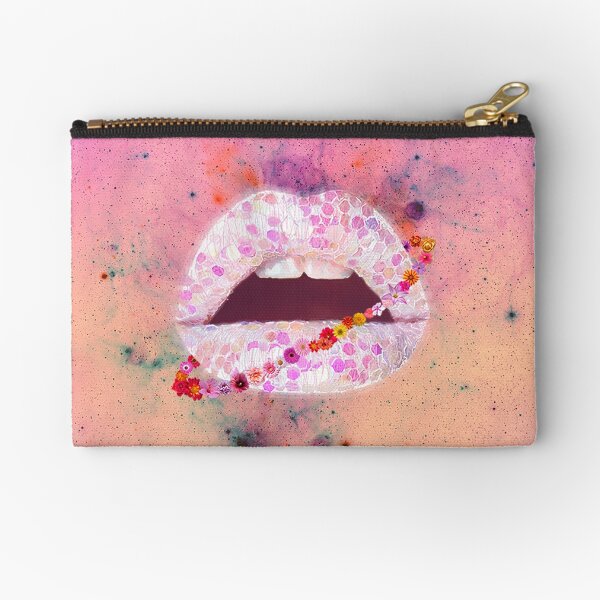 Ultra Punch of Cosmos Bloom Ring Edition Zipper Pouch