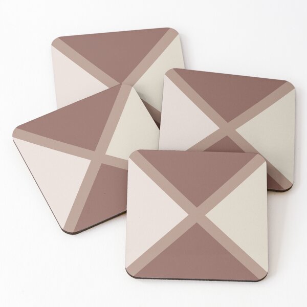 Item preview, Earthy Browns Minimal Diagonal Stripes X Pattern Sherwin Williams 2023 COTY and Accents designed and sold by ColorOfTheYears.
