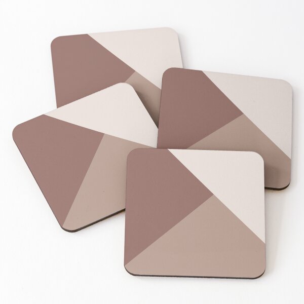 Item preview, Earthy Browns Minimal Solid Color Abstract Shapes Sherwin Williams 2023 COTY and Accents designed and sold by ColorOfTheYears.