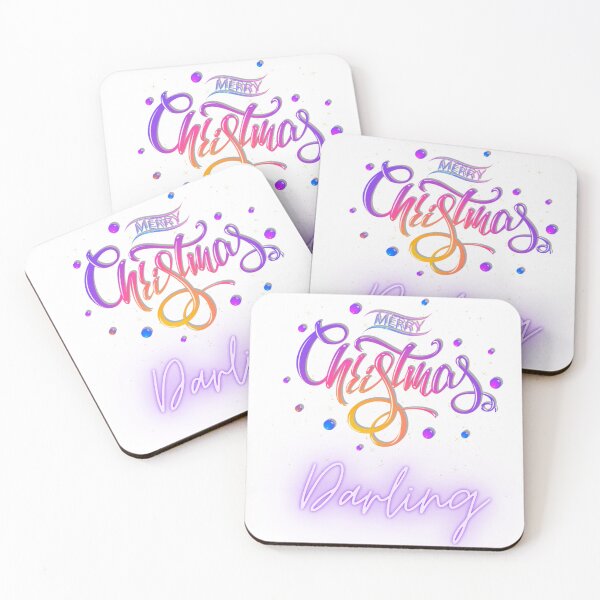 Item preview, Merry christmas darling designed and sold by The Love Quill.