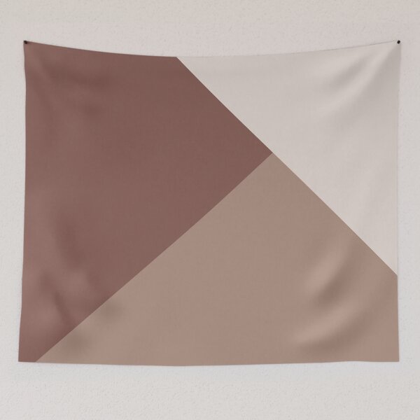 Item preview, Earthy Browns Minimal Solid Color Abstract Shapes Sherwin Williams 2023 COTY and Accents designed and sold by ColorOfTheYears.