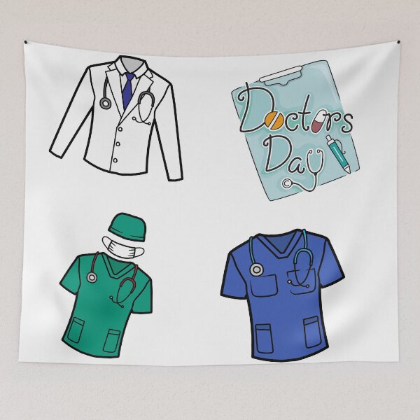 Item preview, Happy Doctor's Day designed and sold by CreacionsMeraki.