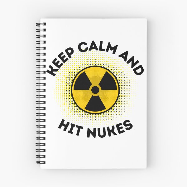 Item preview, Keep Calm And Hit Nukes designed and sold by OneDayCollected.