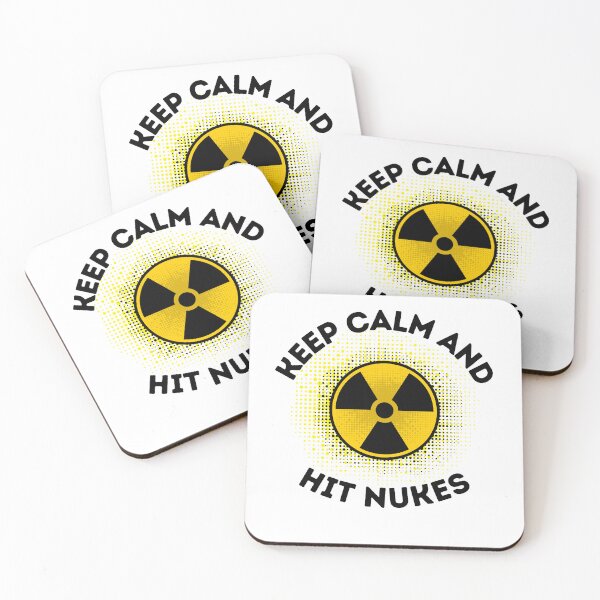 Item preview, Keep Calm And Hit Nukes designed and sold by OneDayCollected.