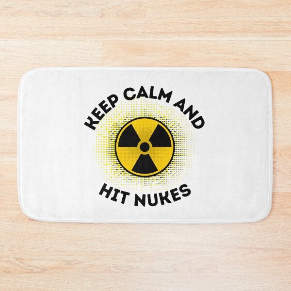 Item preview, Keep Calm And Hit Nukes designed and sold by OneDayCollected.