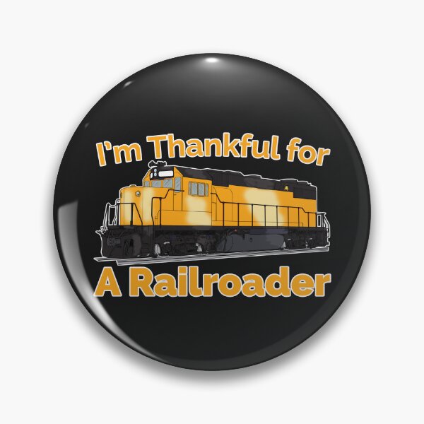 Item preview, Thankful For a Railroader designed and sold by Loco-Station.