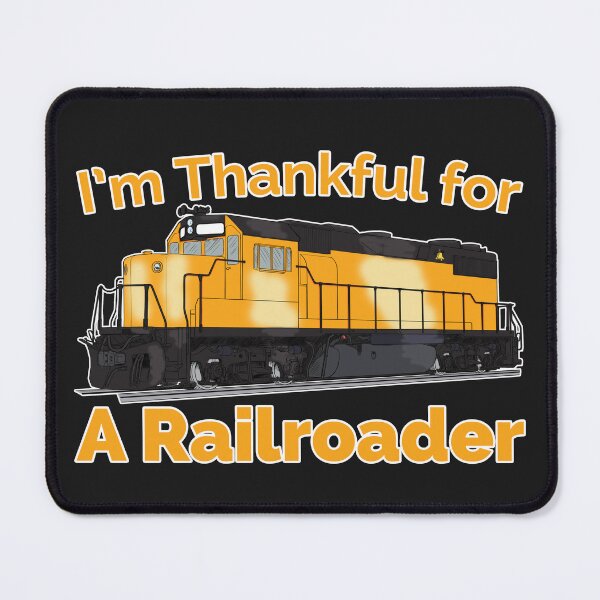 Item preview, Thankful For a Railroader designed and sold by Loco-Station.