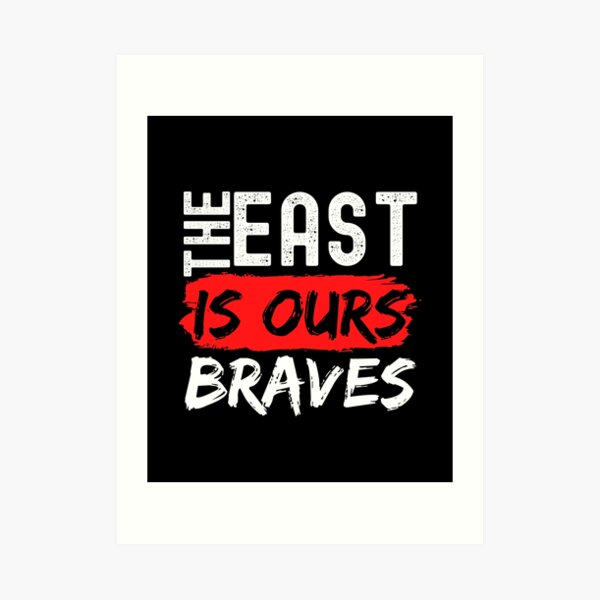 The East Is Ours Braves NL East Division Champions 2022 Essential T-Shirt  for Sale by Manara-Art
