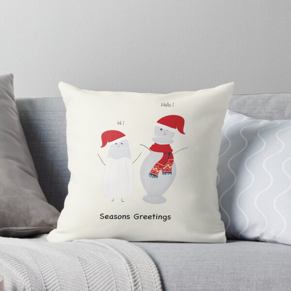 Item preview, Seasons Greetings Salt and Pepper Shaker Christmas Pun designed and sold by Orchyd.