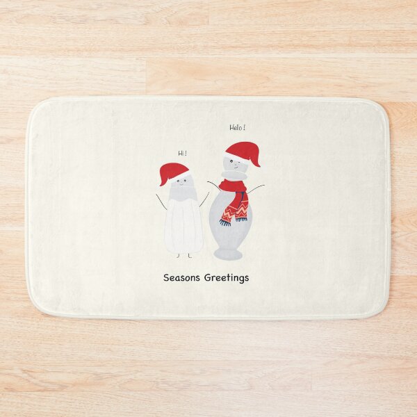 Item preview, Seasons Greetings Salt and Pepper Shaker Christmas Pun designed and sold by Orchyd.