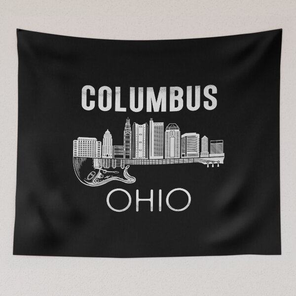 Item preview, Ohio Souvenir Men Music Guitar Gift Columbus designed and sold by DSWShirts.