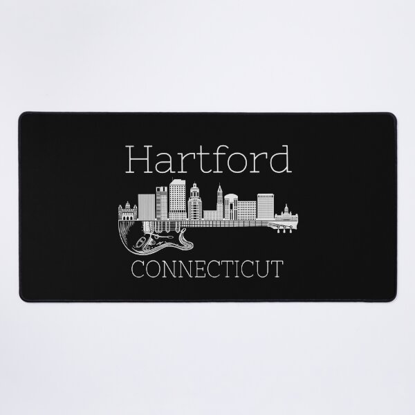 Item preview, Connecticut Souvenir Men Music Guitar Gift Hartford designed and sold by DSWShirts.