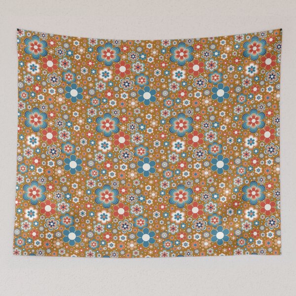 Item preview, Groovy Flowers designed and sold by PerlaDesignArt.