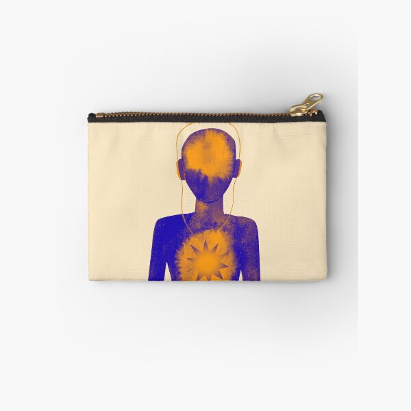 Item preview, Meditation Man Blue & Orange designed and sold by RealmsBeyond.