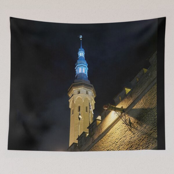 Item preview, Tallinna raekoda night lights designed and sold by Jouko Lehto Photography.