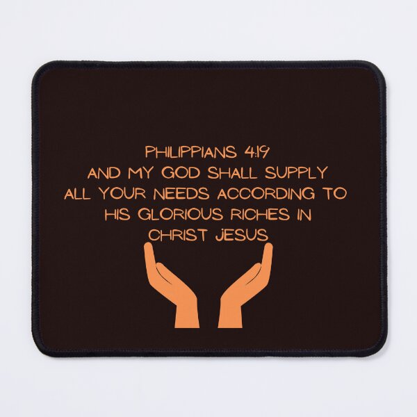 Item preview, Philippians 4:19 My God Shall Supply All My Needs designed and sold by abundantlife10.
