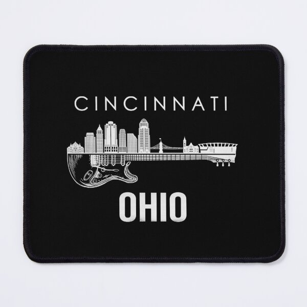 Item preview, Ohio Souvenir Men Music Guitar Gift Cincinnati designed and sold by DSWShirts.
