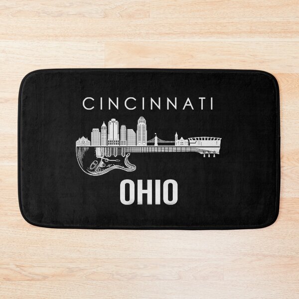Item preview, Ohio Souvenir Men Music Guitar Gift Cincinnati designed and sold by DSWShirts.