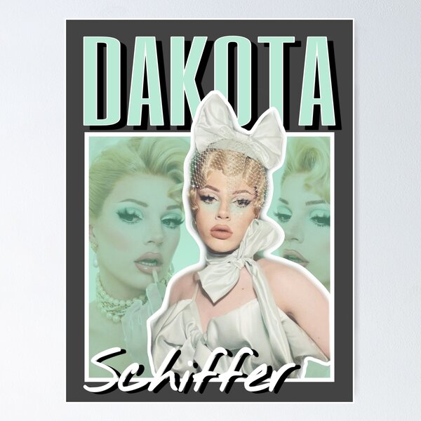 Item preview, UK Drag Queen Dakota Schiffer 90s Aesthetic Design designed and sold by TheAuthority.