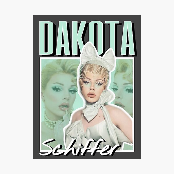 Item preview, UK Drag Queen Dakota Schiffer 90s Aesthetic Design designed and sold by TheAuthority.