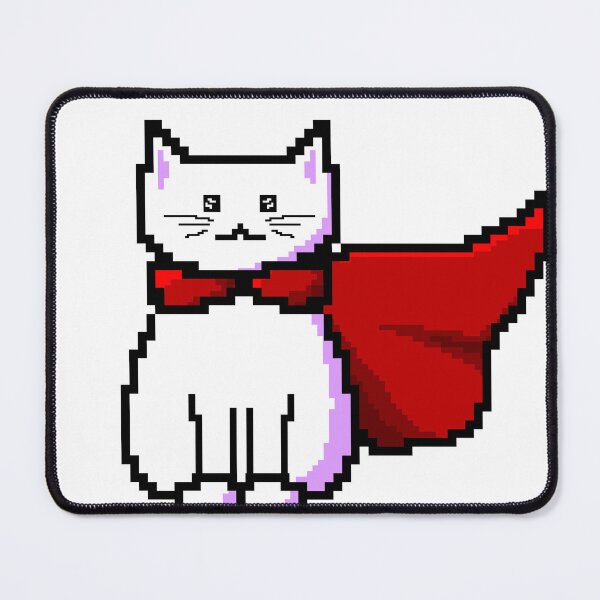 Item preview, white cat with red cape designed and sold by TheMillusion.