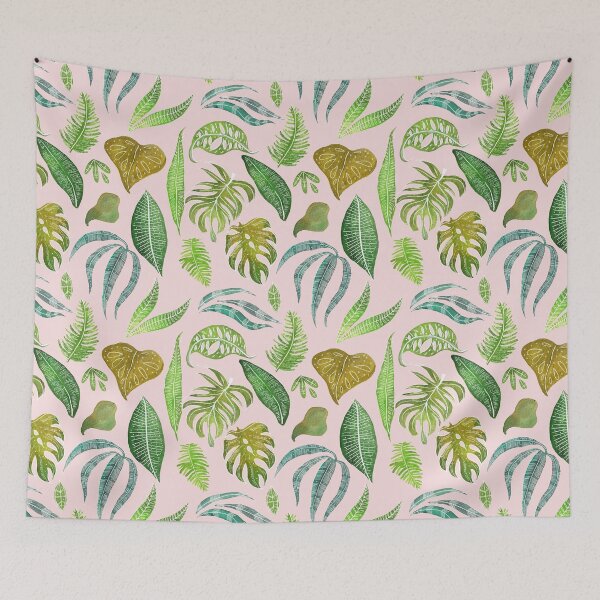Item preview, Tropical Pink Pattern - Designed & Illustrated by Laura Tubb designed and sold by lauratubb.