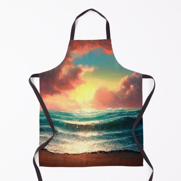 Item preview, blue ocean, sunset #9 designed and sold by supeart.