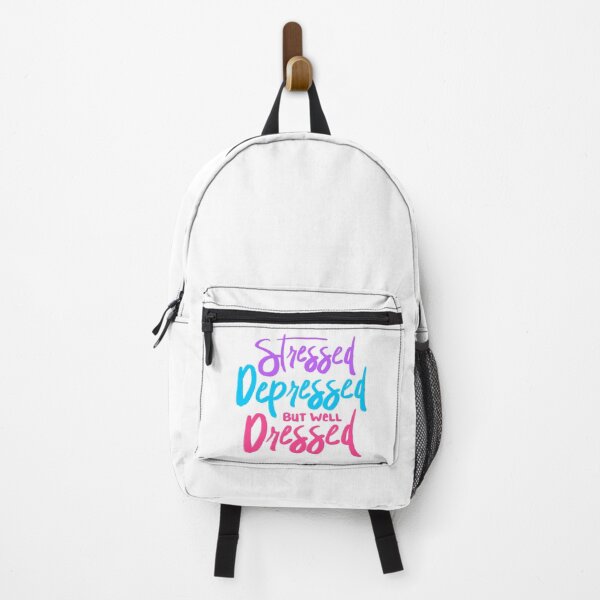 Item preview, Stressed Depressed But Well Dressed designed and sold by mermaidpaints.