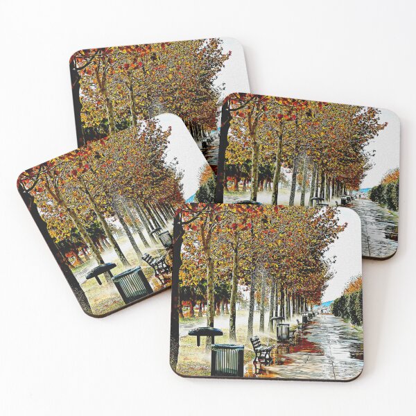 Item preview, Autumn in park designed and sold by GraceArt4You.