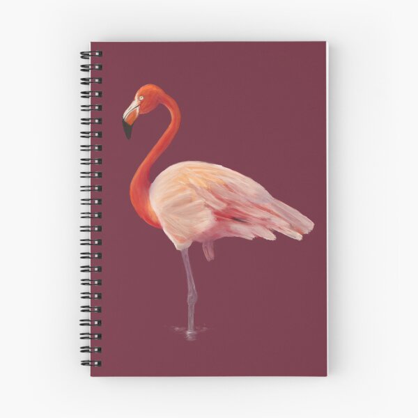 Item preview, American Flamingo in Water - Flamingo Paintings designed and sold by IJStanding.