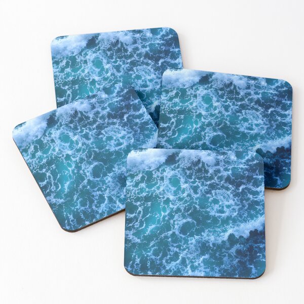 Item preview, blue ocean waves #122 designed and sold by supeart.